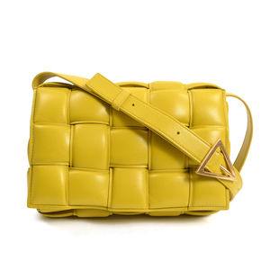 Bottega Veneta Padded Cassette Shoulder Bag Yellow